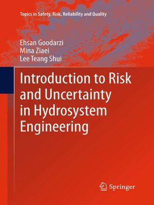 cover image of Introduction to Risk and Uncertainty in Hydrosystem Engineering